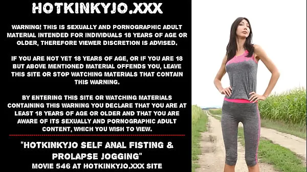 Meilleures vidéos sur la puissance Hotkinkyjo fist anal et jogging prolapsus