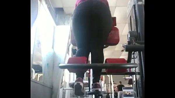 Best Chubby with a great ass in the gym power Videos