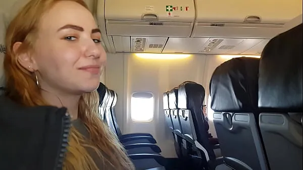 Die besten ÖFFENTLICHES FLUGZEUG Handjob und Blowjob Power-Videos