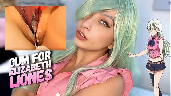 Video kekuatan Elizabeth Liones from seven deadly sins cosplay RED LIGHT GREEN LIGHT jerk off game can you win in this game terbaik